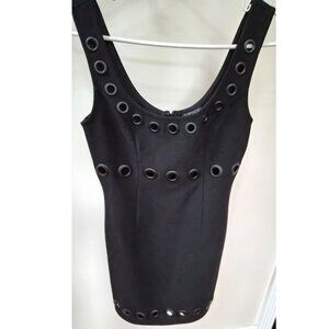 Topshop Size 4 Black Dress
